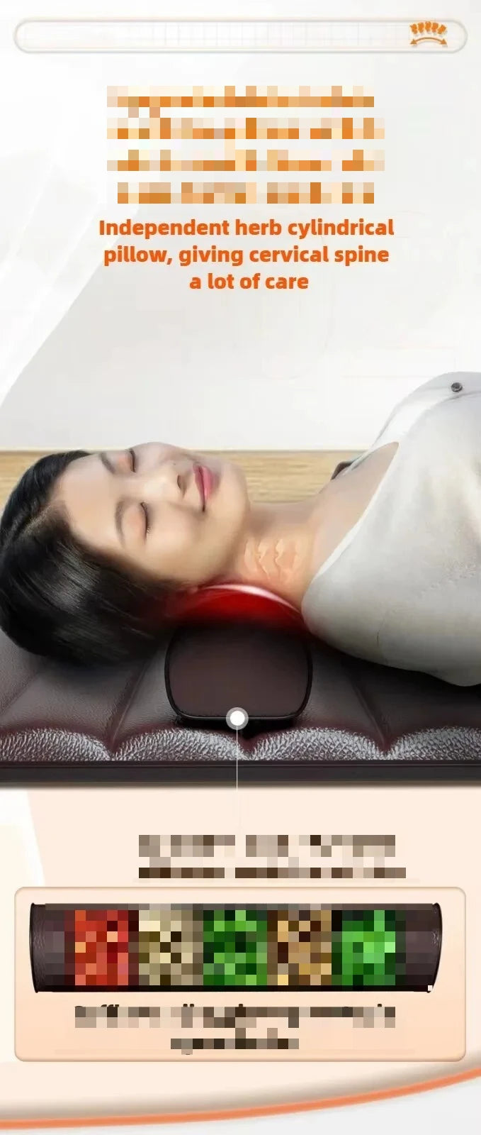 Smart Full-Body Massage Mattress with Heat