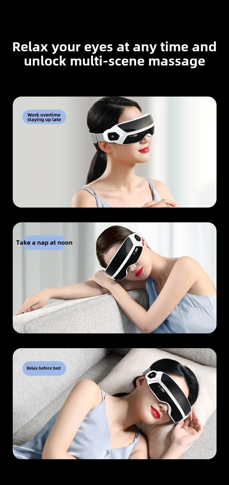Smart Steam Eye Massager