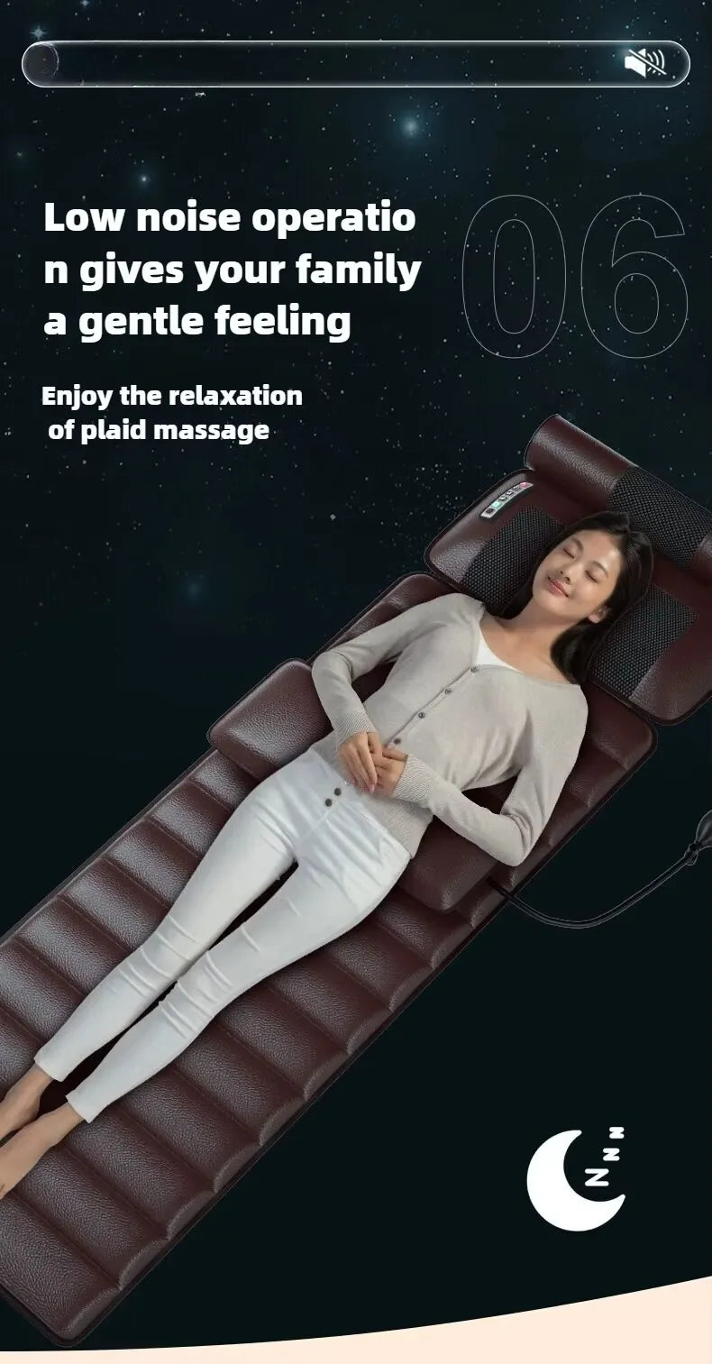 Smart Full-Body Massage Mattress with Heat