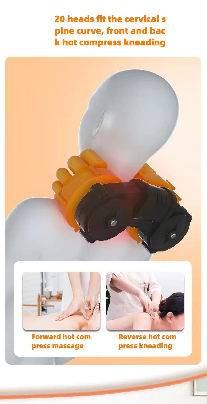 Smart Full-Body Massage Mattress with Heat