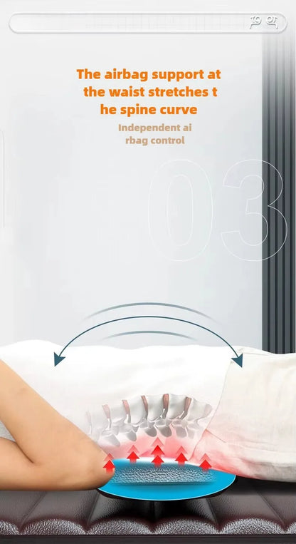 Smart Full-Body Massage Mattress with Heat