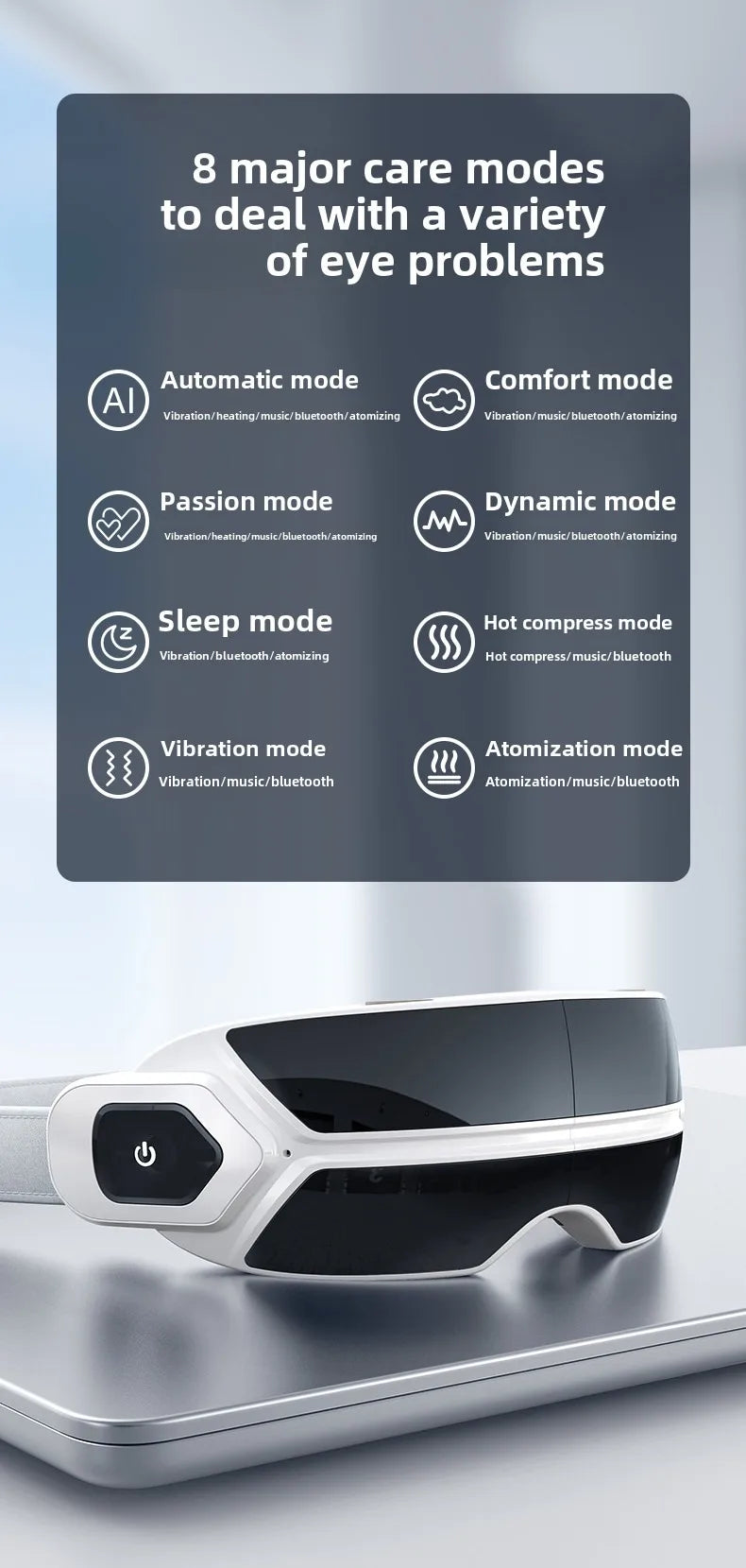 Smart Steam Eye Massager