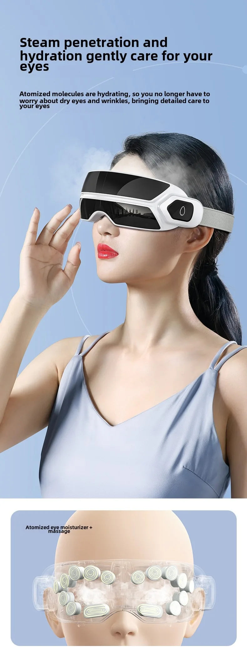 Smart Steam Eye Massager