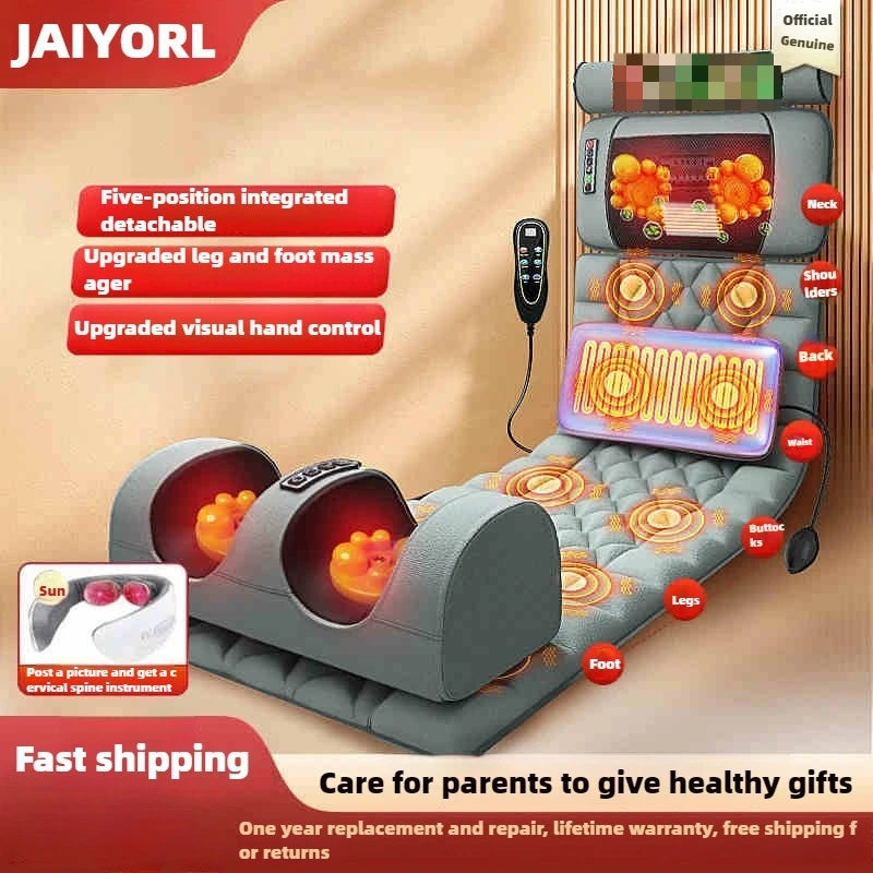 Smart Full-Body Massage Mattress with Heat