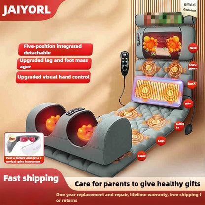 Smart Full-Body Massage Mattress with Heat